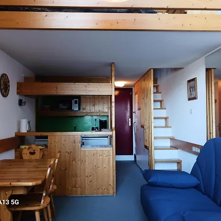 Aiguille Grive Bat Iii - 2 Pieces 6 Personnes En Duplex, Skis Aux Pieds, Dans Le Village De Charmettoger A Arc 1800. Mae-6954 *